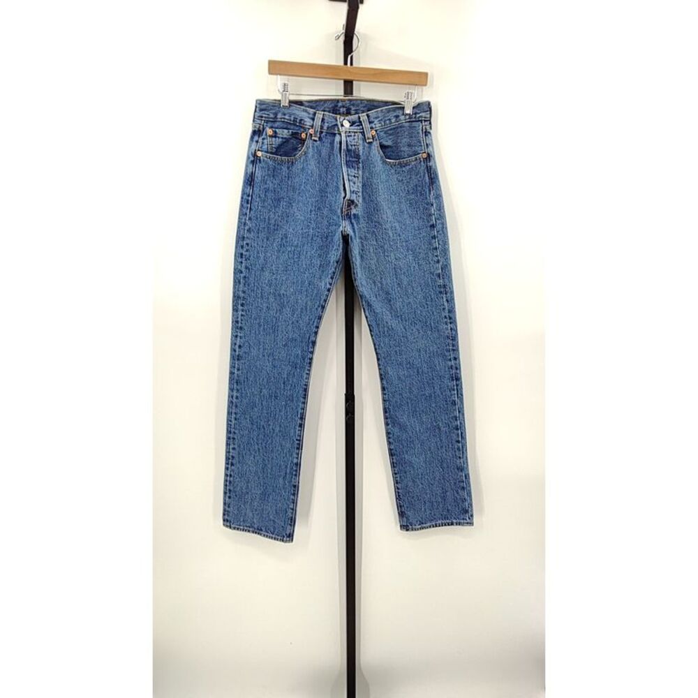 Farm Rio Men Levi's Stonewash Blue 501 Original Jeans Blue Pants 31/32